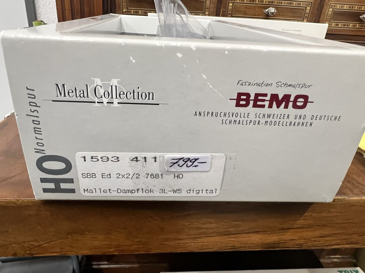 Bemo Modelleisenbahnen: Bemo 1593 411 SBB Ed 2x2/2 – Gebraucht aus Berikon von Jocyalga 7
