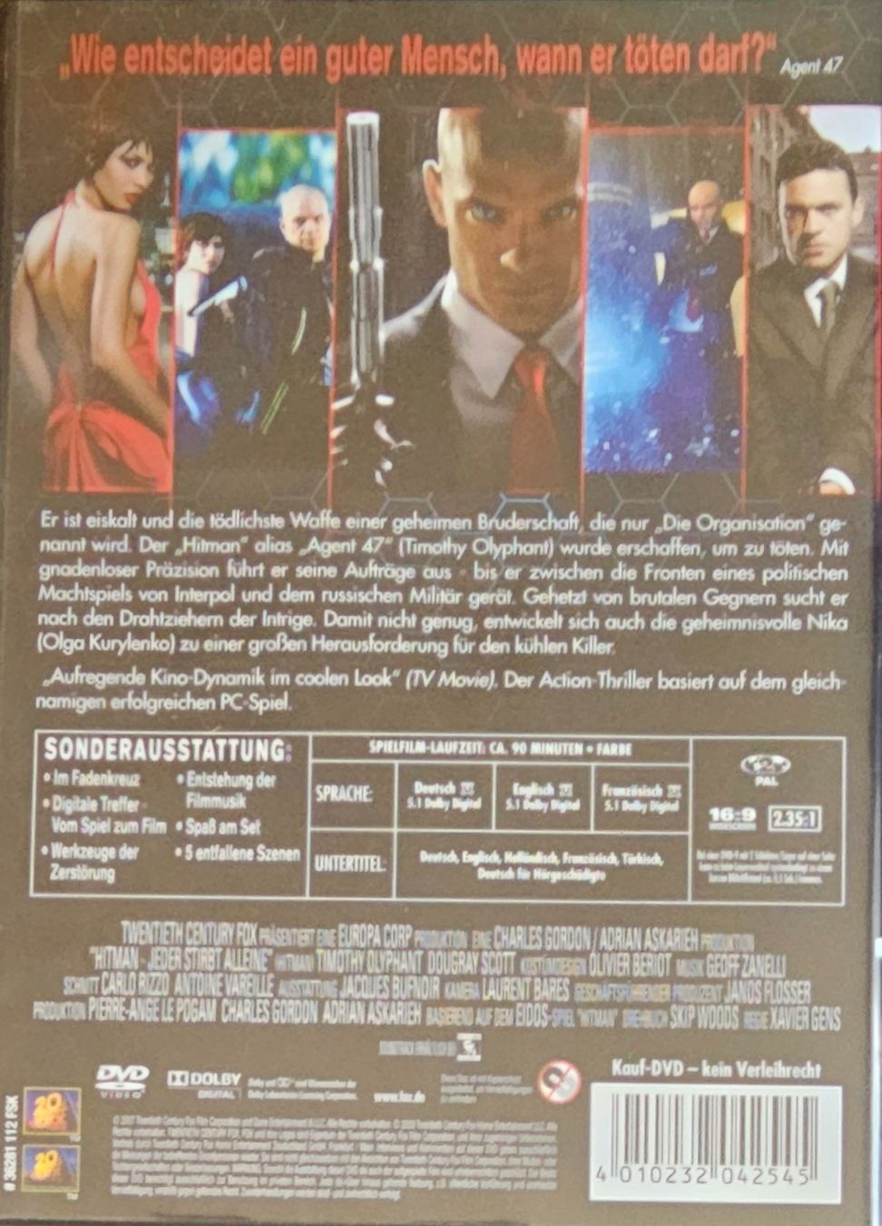 Alle DVDs: Hitman - Jeder stirbt alleine – Gebraucht aus Wahlen b. Laufen von Cg10 1