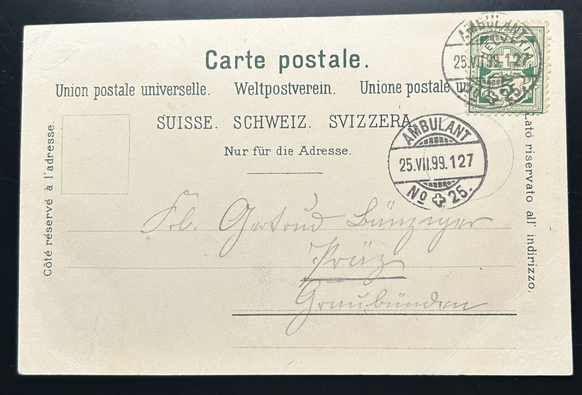 Cartoline postali: Gruss aus Heiden Litho  – Usato da Horw venduto da Tellbub 1