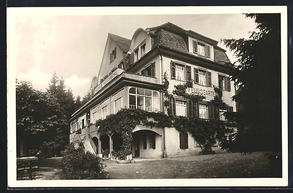 Cartoline postali: Feusisberg, Erholungsheim Feusisgarten – Usato da Berlin venduto da bartko-reher