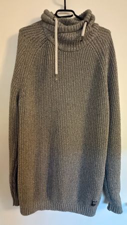 s.Oliver Strickpullover, Rollkragen, Grau, Grösse XL
