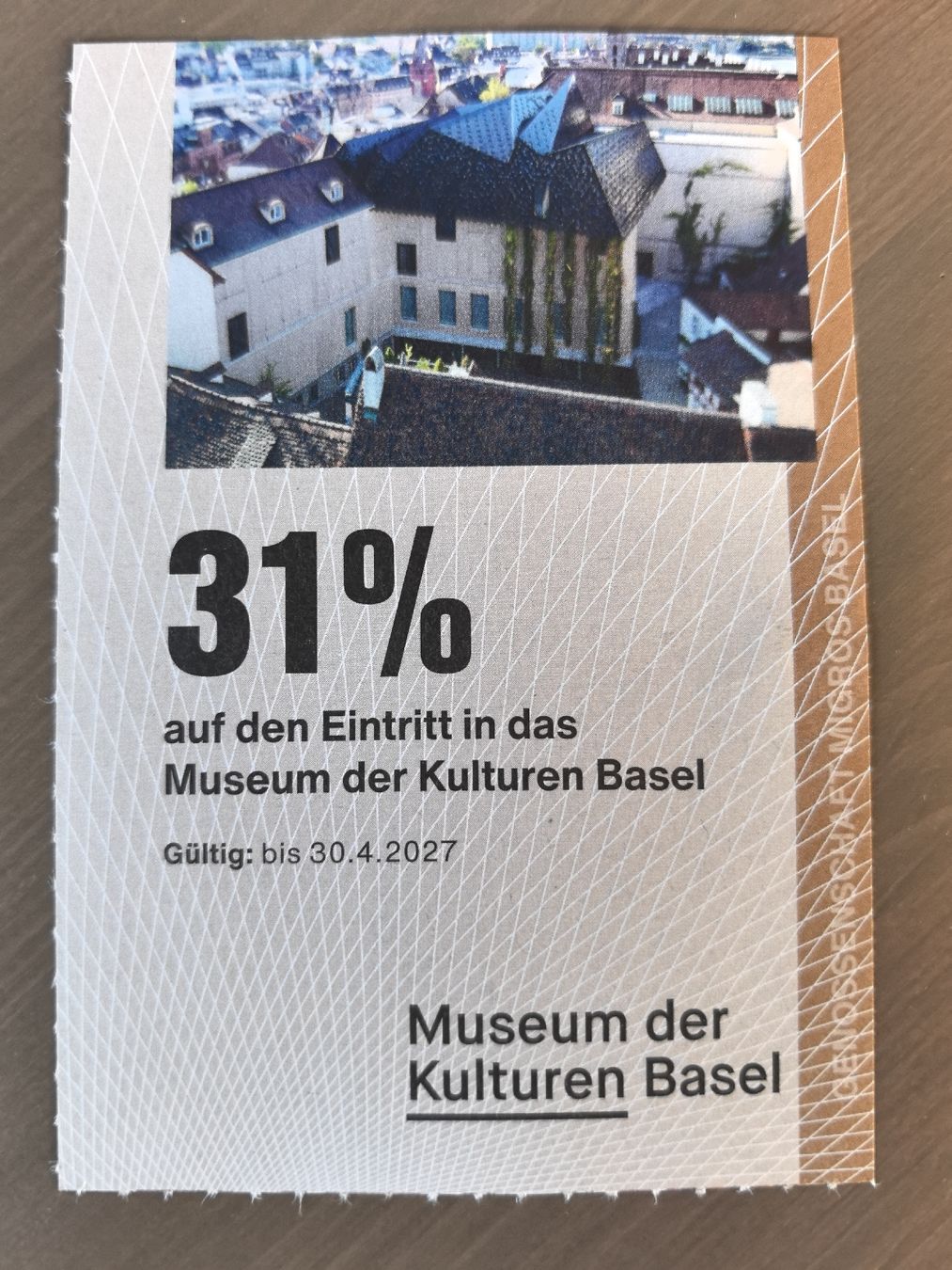 Buoni: Museum Basel: 31% Rabatt auf Eintritt bis 30.4.2027 – Nuovo e nell'imballaggio originale da Kleinlützel venduto da Haras12