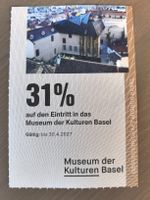 Museum Basel: 31% Rabatt auf Eintritt bis 30.4.2027