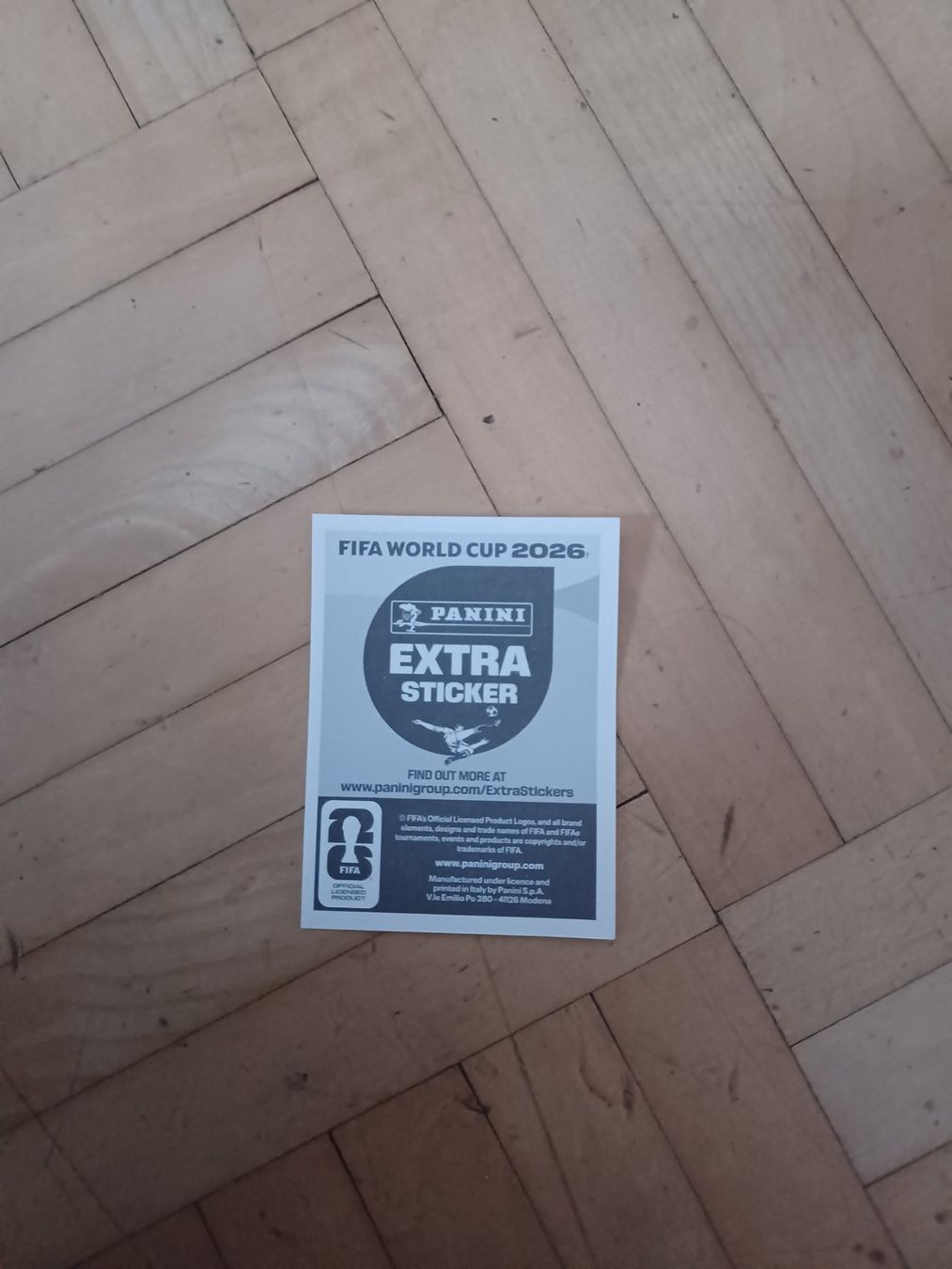 Panini Sammelbilder & Trading cards: Luka Modrić  WM 2026 Panini Extra Sticker regular – Gebraucht aus Eggersriet von Alphohi 1