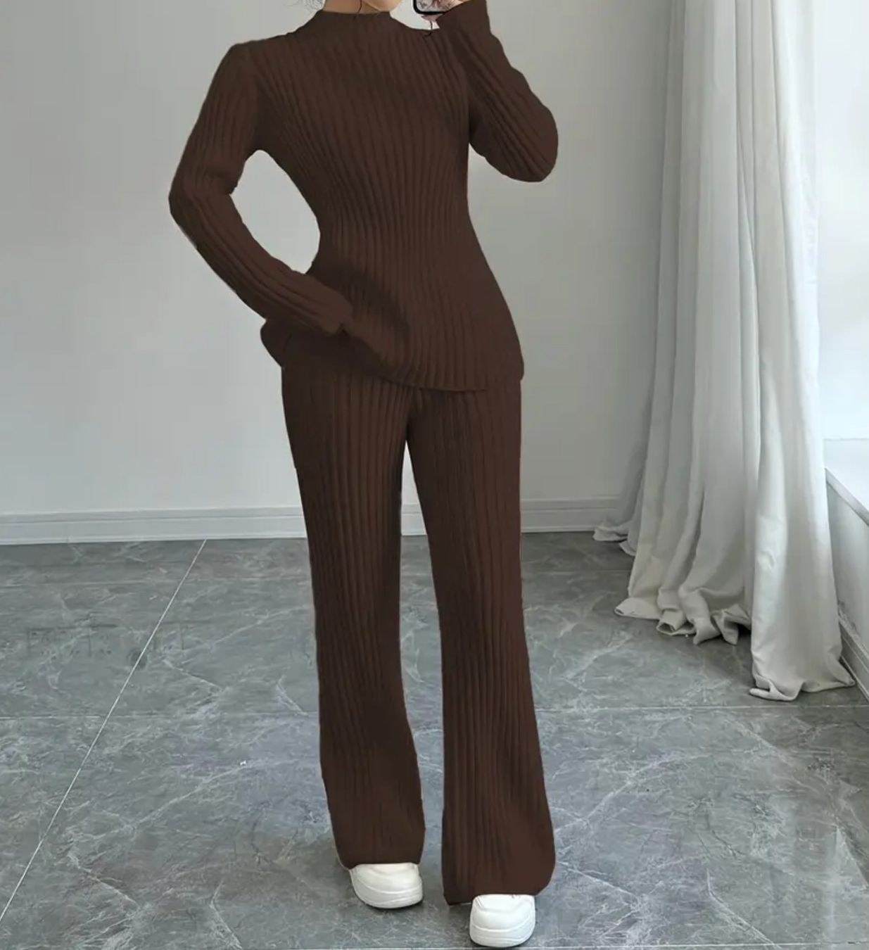 Lotti di vestiti: Schwarzes Strick-Ensemble für Damen – Nuovo e nell'imballaggio originale da Reinach BL venduto da Deinfashion 3