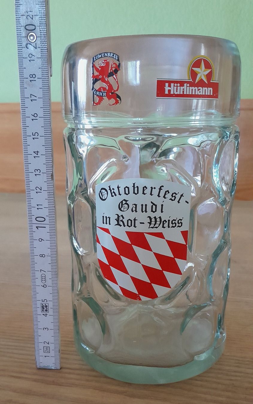 Caraffe: Humpen/Bierkrug 1 Liter – Usato da Adlikon b. Andelfingen venduto da Kraemse