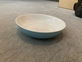 Kahla Porzellan Salatteller Blau/Weiss - Neuwertig!