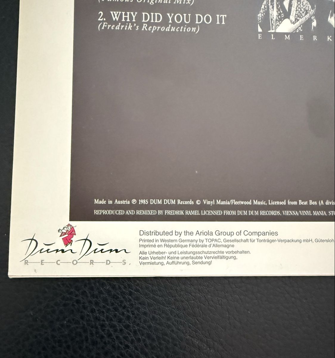 Schallplatten: Maxi Single Stretch Why Did You Do It 1985 Vinyl – Gebraucht aus Goldach von Donpancho 5