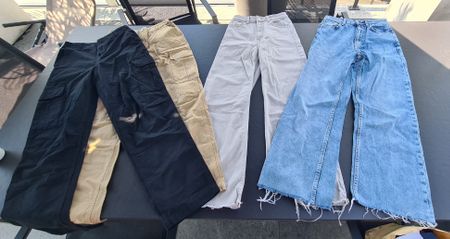 Hosen FB Sister XS Jeans, H&M Divided, El Shady 158, 164