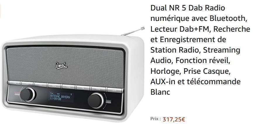 Dual Radio: Dual NR 5 Dab Radio DAB+ Bluetooth – Usato da Collonges venduto da arashee 1