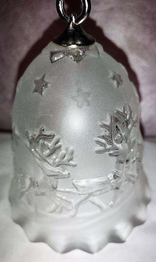 Campanacci mucche: Weihnachtsglocke Glas – Usato da Lutzenberg venduto da Pinschi01 1