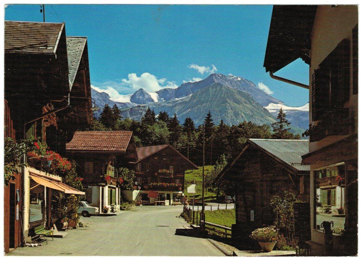 Cartoline postali: AK Lauenen BE 1977 – Usato da Zürich venduto da tol_b7c7