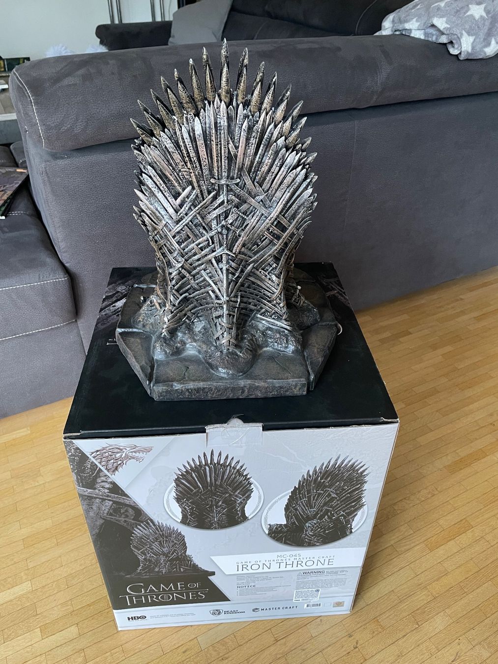 Statuette: IRON THRONE - GAME OF THRONES - MASTER CRAFT STATUE – Usato da Egg b. Zürich venduto da underworld 4