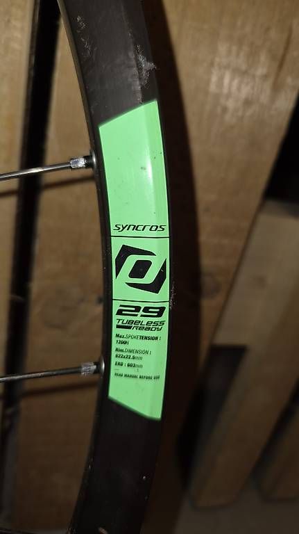 Pezzi di ricambio: 29" synchros MTB Felge Center Lock – Usato da Pieterlen venduto da Tobias2011 2