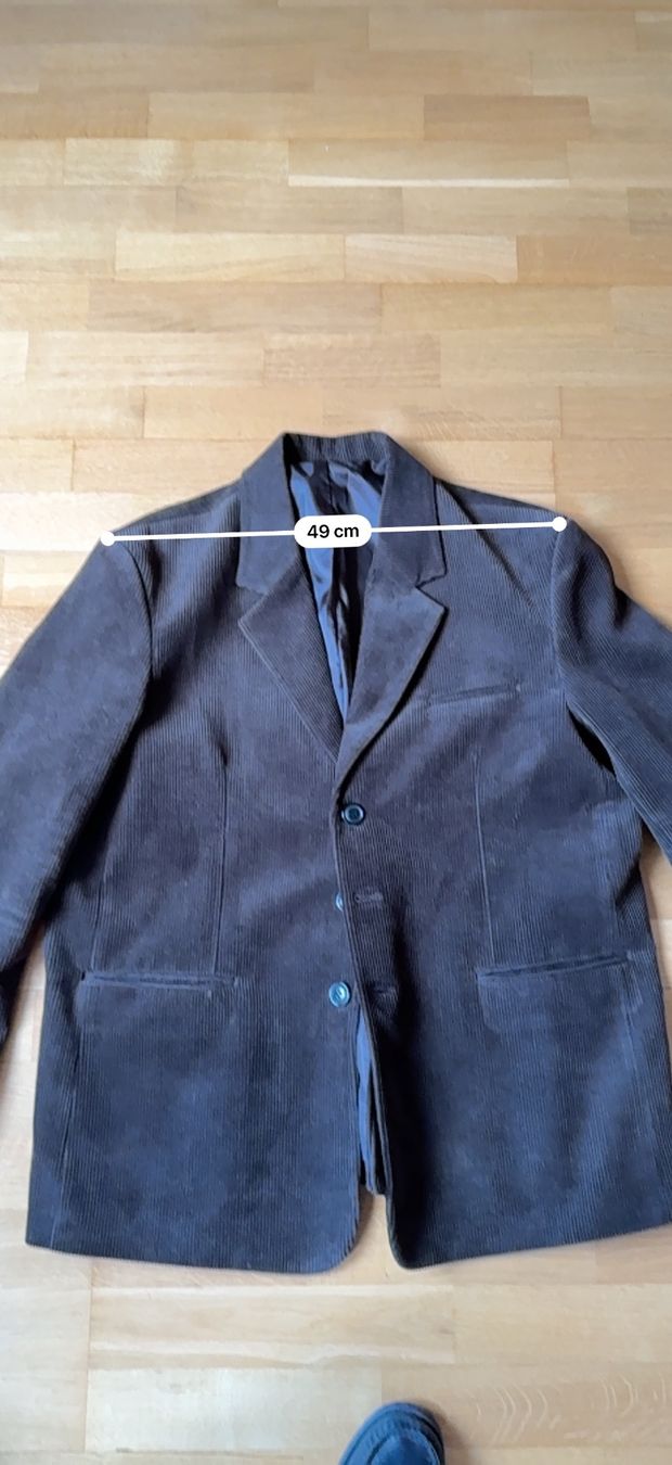 Completi: Brauner Cord Blazer passend zur Hose – Usato da Zürich venduto da Basilou98 6