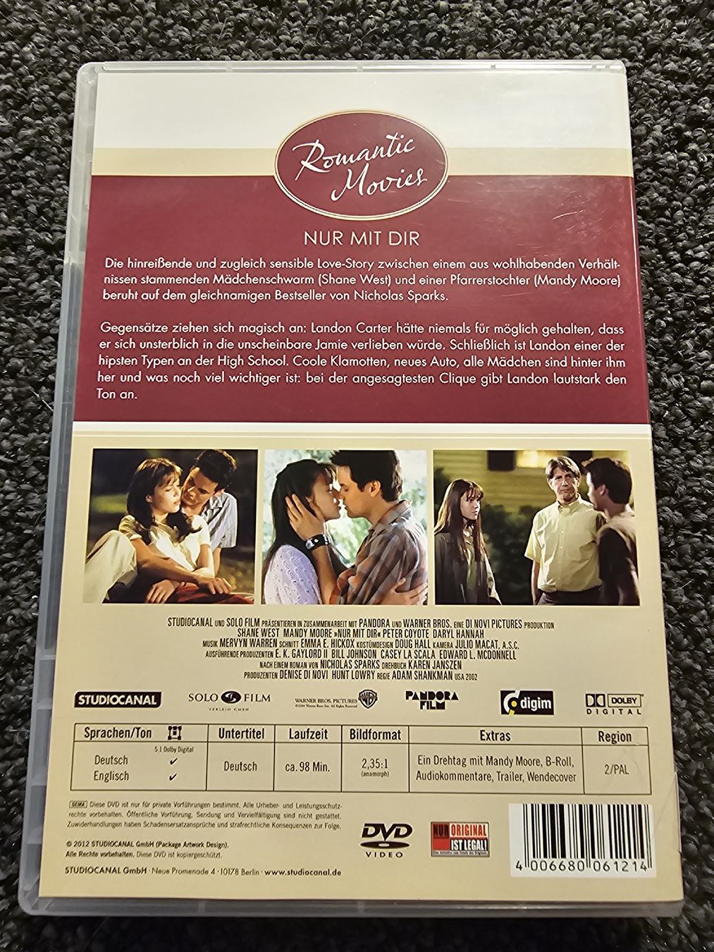 Alle DVDs: DVD Nur mit Dir (21524) – Gebraucht aus Ruswil von jan_bxl5 1