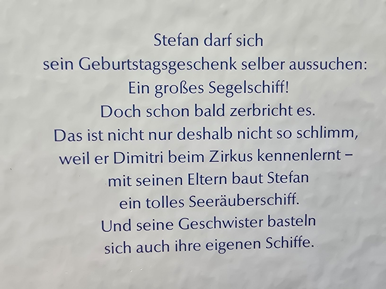 Libri: Ochsner Das Geburtstagsschiff – Usato da Hedingen venduto da mickway 1