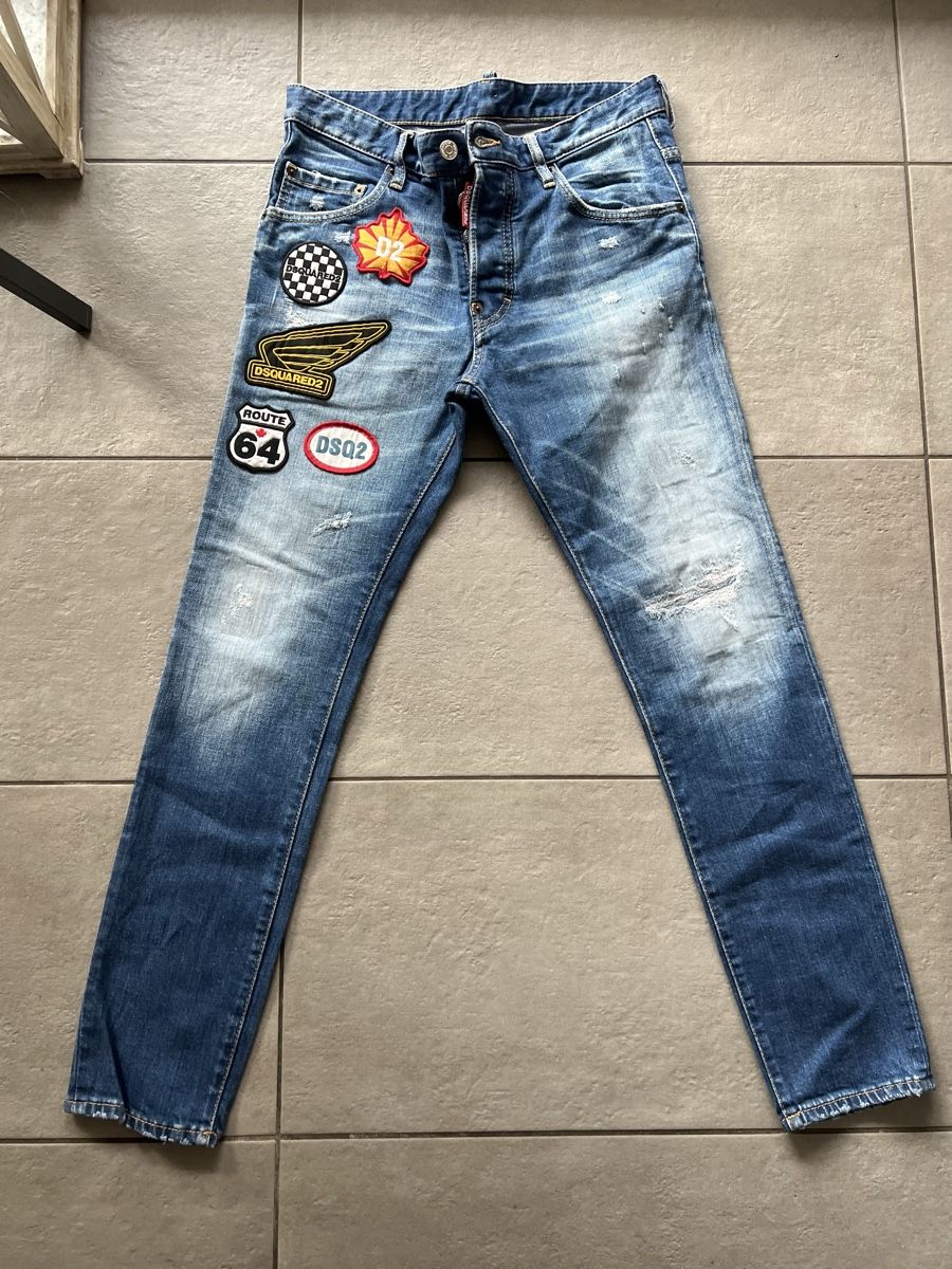 Dsquared2 Jeans: Dsquared2 Patch jeans uomo 46 – Gebraucht aus Mendrisio von fly_9wzx 1