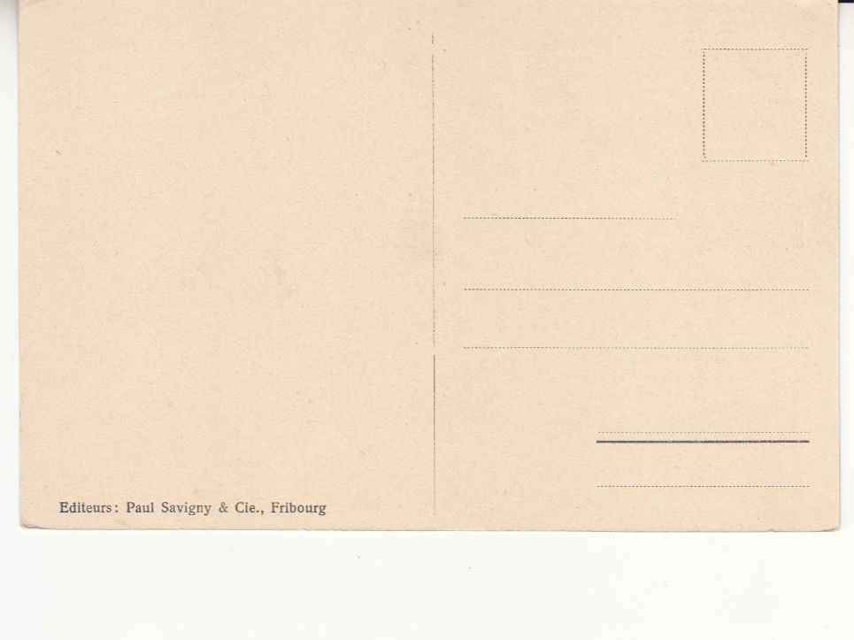 Cartoline postali: Fribourg ca. 1910 – Usato da Bürglen TG venduto da StampGraf 1