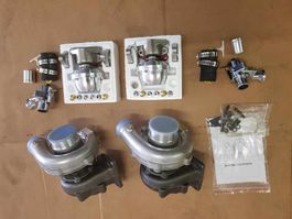 Twin Turbokitt für Chevrolet Small Block Motoren