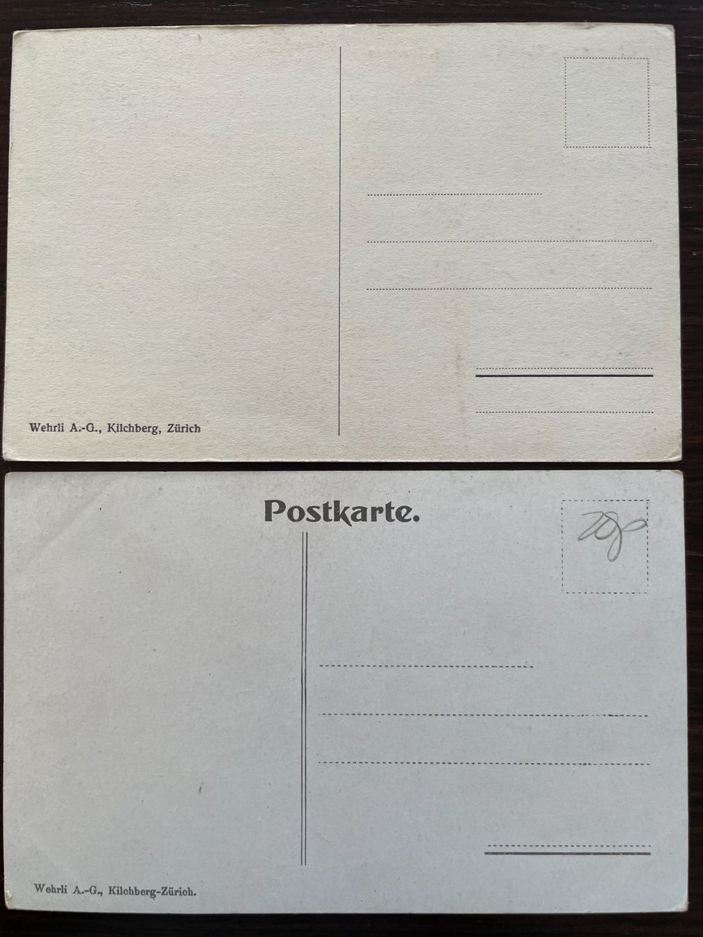 Cartoline postali: LUZERN Seeburg, The Polytechnic Chalets, 5 Ansichtskarten – Usato da Wald ZH venduto da TLILEF 6