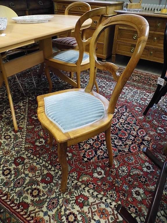 Sedie: Dekorativer Stuhl, vermutlich Biedermeier – Usato da Schaffhausen venduto da Galleria13_Brocki_SH