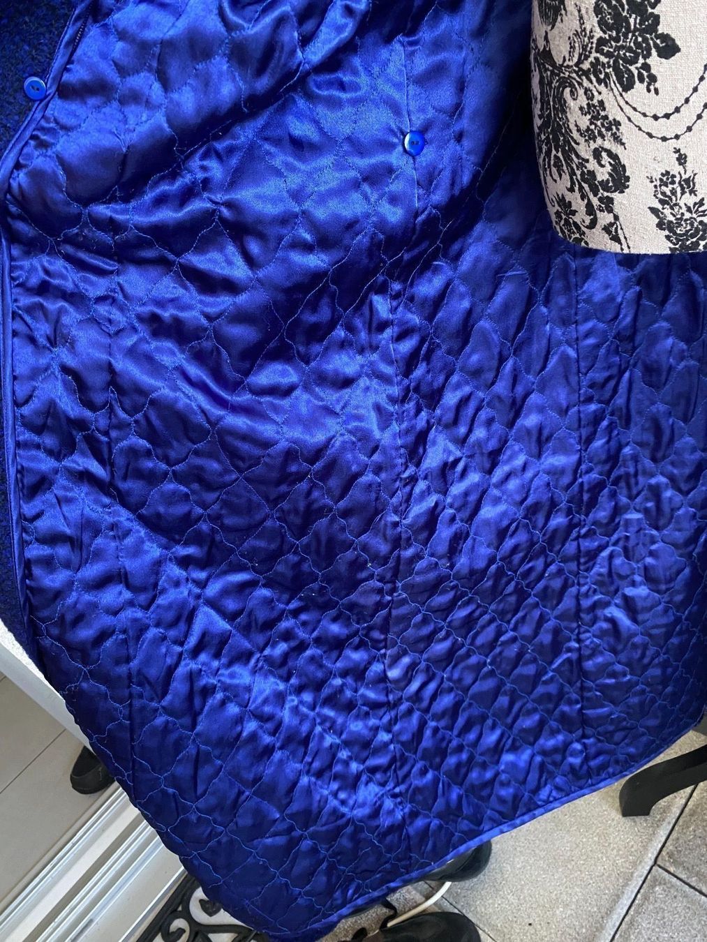 Cappotti: Blauer Wintermantel Wolle  Gr.38-40 – Usato da Dielsdorf venduto da ncgarasi 5
