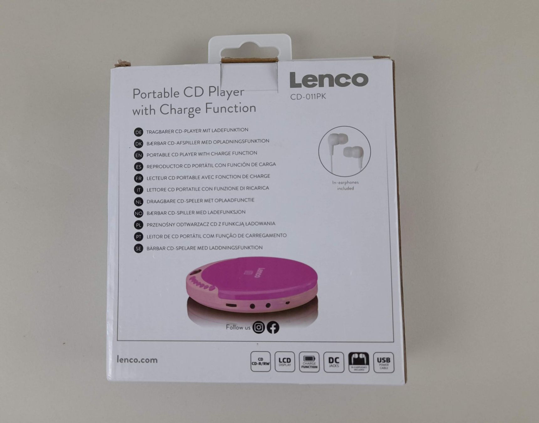 Lenco Tragbarer Mediaplayer: LENCO Tragbarer CD-Player mit Ladefunktion – Neu (gemäss Beschreibung) aus Liebefeld von Restwert_Liebefeld 1