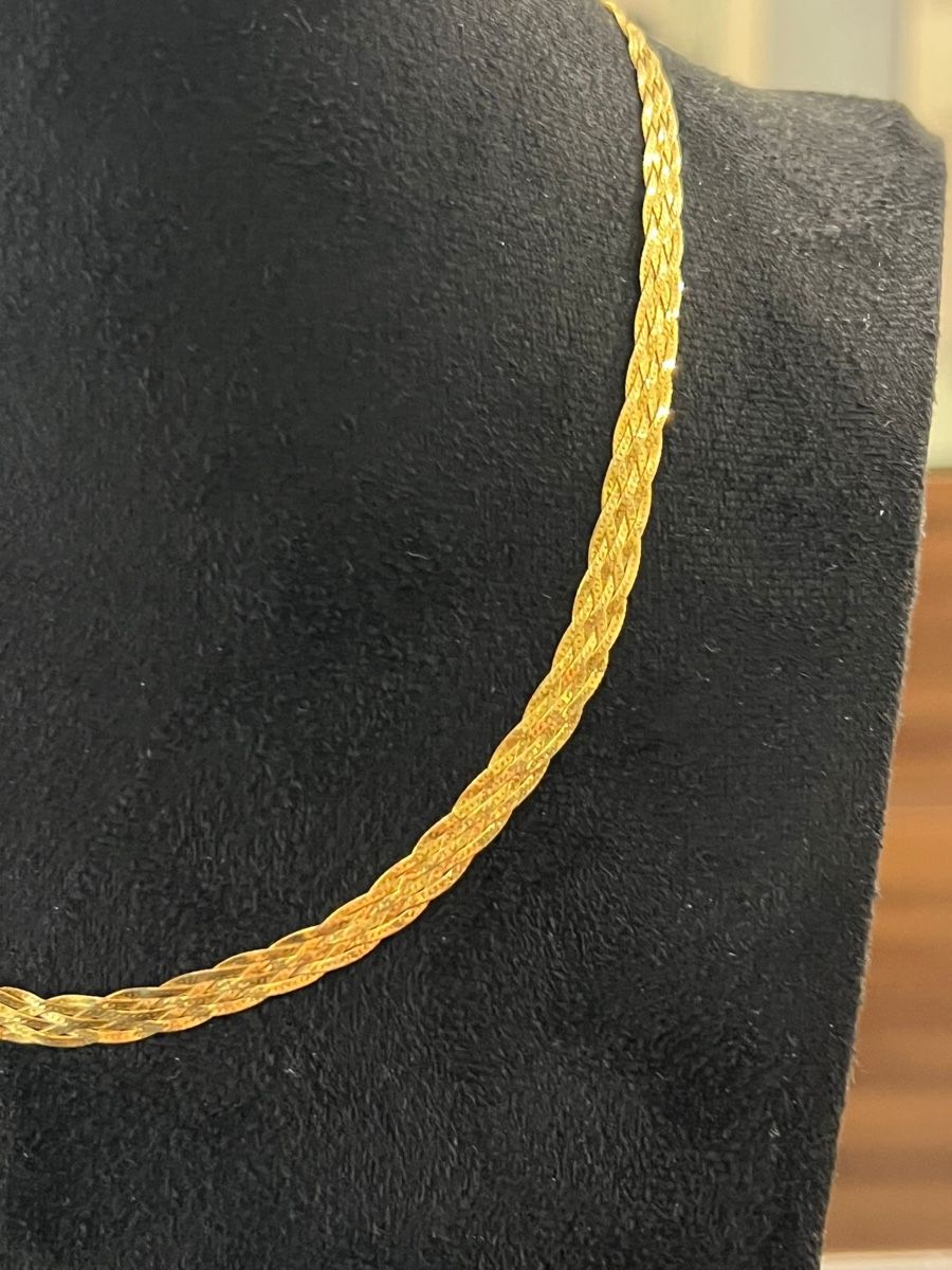 Ketten: HalsKette 14 Karat Gold – Gebraucht aus Frauenfeld von BijouterieRhyhof 7