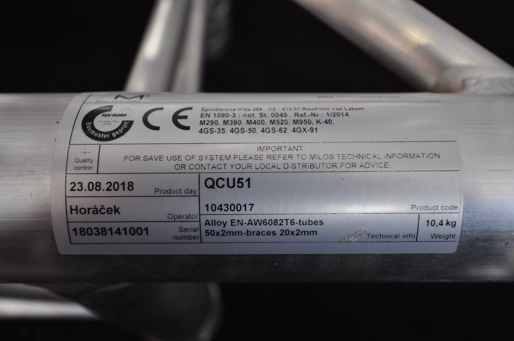 Tralicci: Milos QCU51 in Silber Kreuz – Usato da Burgdorf venduto da WHITELIGHT3400 3