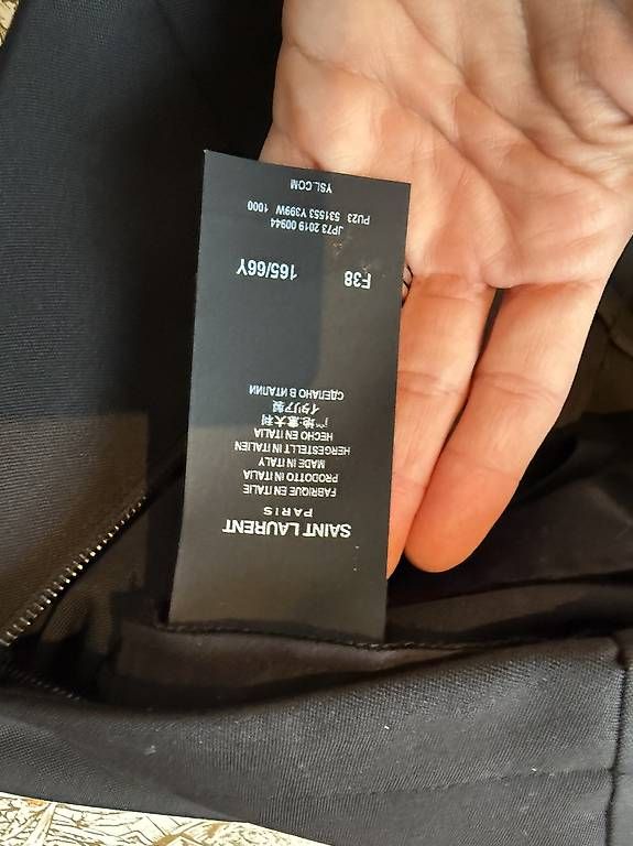 Saint Laurent Pantaloni: Saint Laurent Hose neu – Usato da Wädenswil venduto da Cocomagi 4
