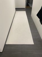 Laufteppich weiss/creme – modern – guter Zustand