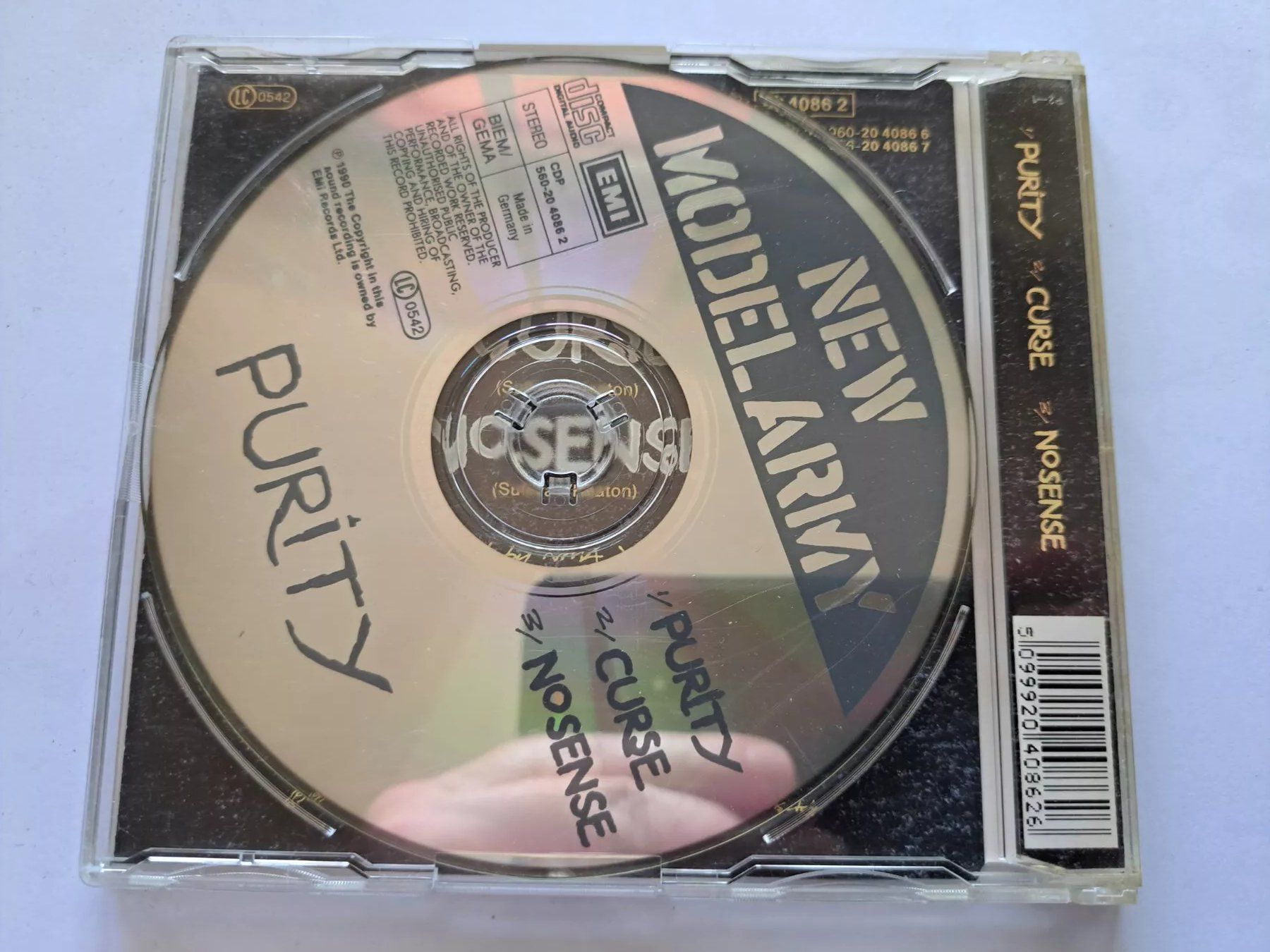 CDs: Cd New Model Army - Purity Maxi CD – Gebraucht aus Pully von bro_n52j 1