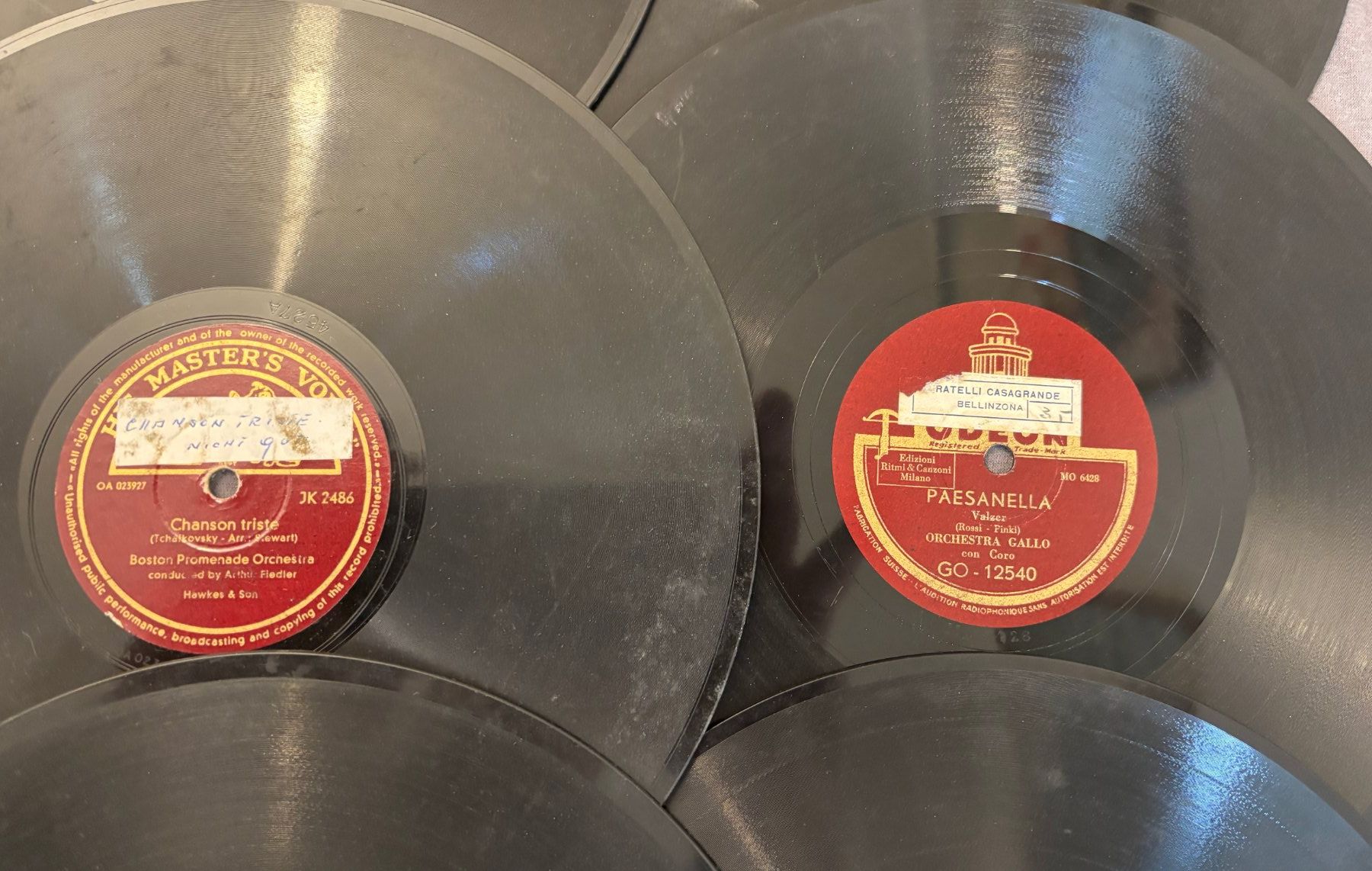 Vinyles: 8 Schellacks - Angebot 1 – D'occasion à Stans par canberra04 3