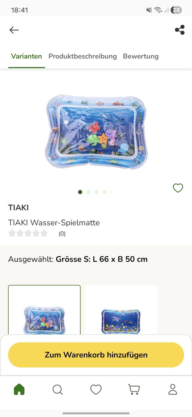 Spielmatte: Wasser-Spielmatte für Hunde – Neu (gemäss Beschreibung) aus Wuppenau von Jaqueline