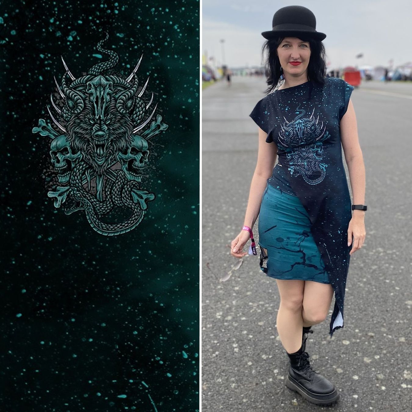 Tessuti: Panel "Lupus Dei" Jersey 200 x 160 cm – Nuovo e nell'imballaggio originale da Wiesenberg venduto da mountain-merch 1