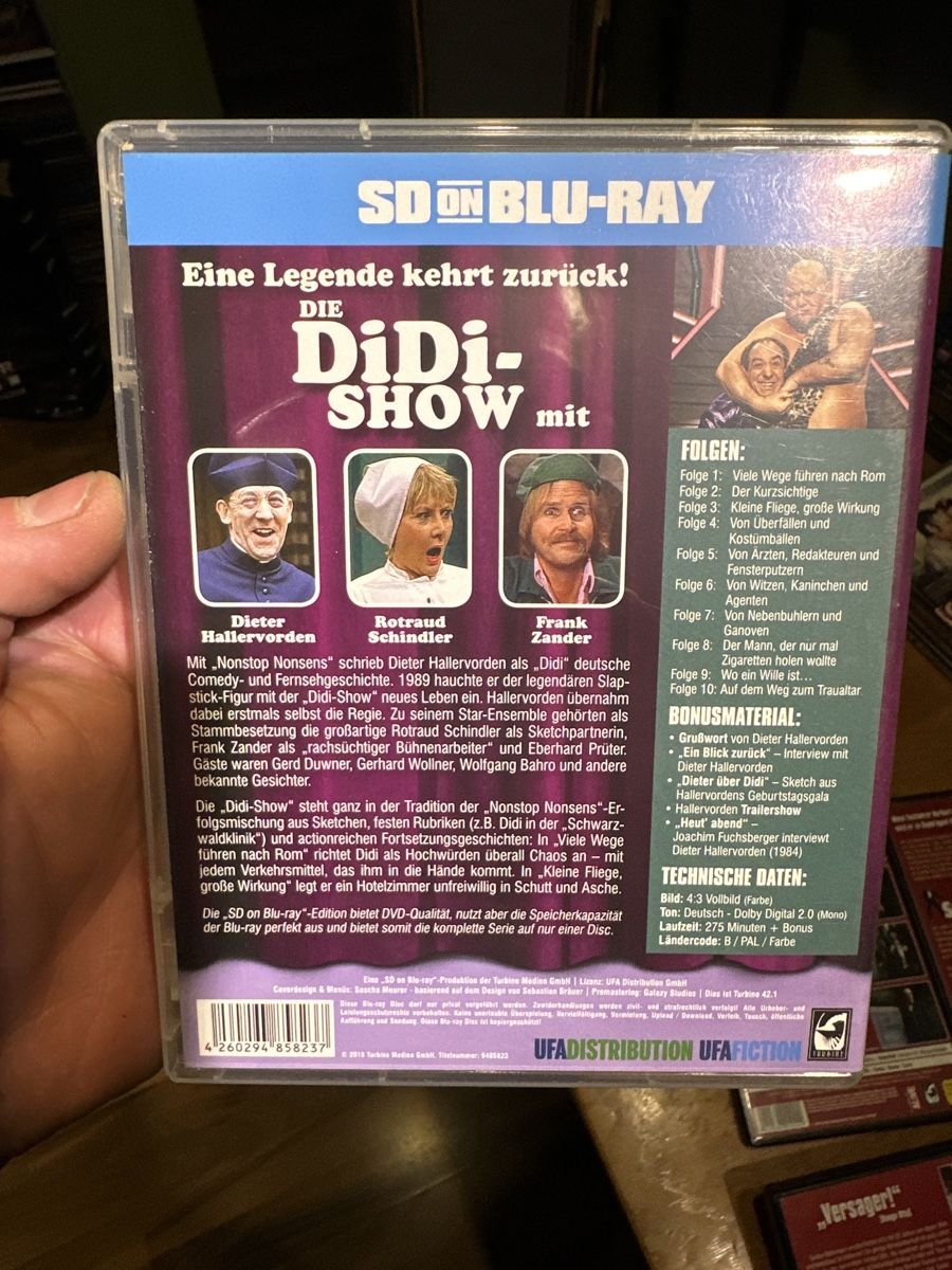 Tutti i DVDs: Didi Hallervorden, Bluray, DVD Collection – Usato da Benken ZH venduto da Audi-erich 2