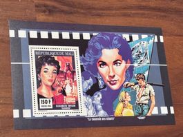 Elizabeth Taylor, Mali Briefmarke, Film, Rarität!