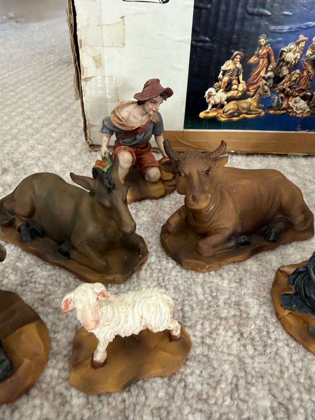 Toutes les décorations: 15 handbemalte Krippenfiguren – D'occasion à Kloten par tin_kb9x 8