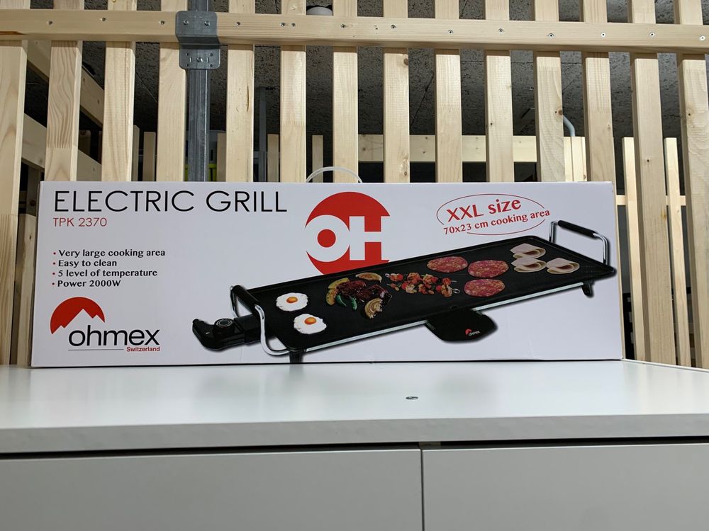 Electric Grill ohmex XXL Neuf Kaufen auf Ricardo