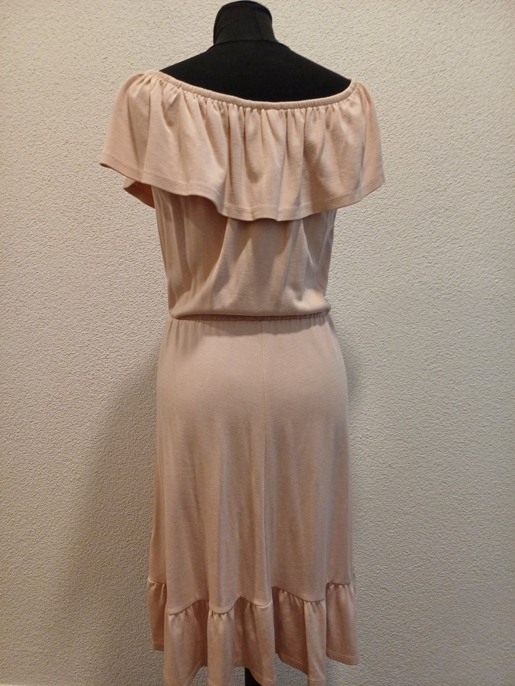 H&M Vestiti: Sommerkleid Rosé Carmen-Stil Gr.34 – Nuovo e nell'imballaggio originale da Winterthur venduto da Smily-_- 2
