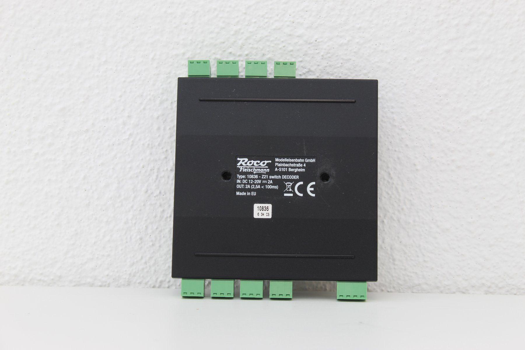 Roco Modelleisenbahnen: Roco 10836 Z21 switch DECODER – 8-fach Weichendecoder – Gebraucht aus Arlesheim von intrain.ch 1