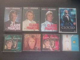 Lot Claude François 4 DVD et 4 CD - Hits & Légende