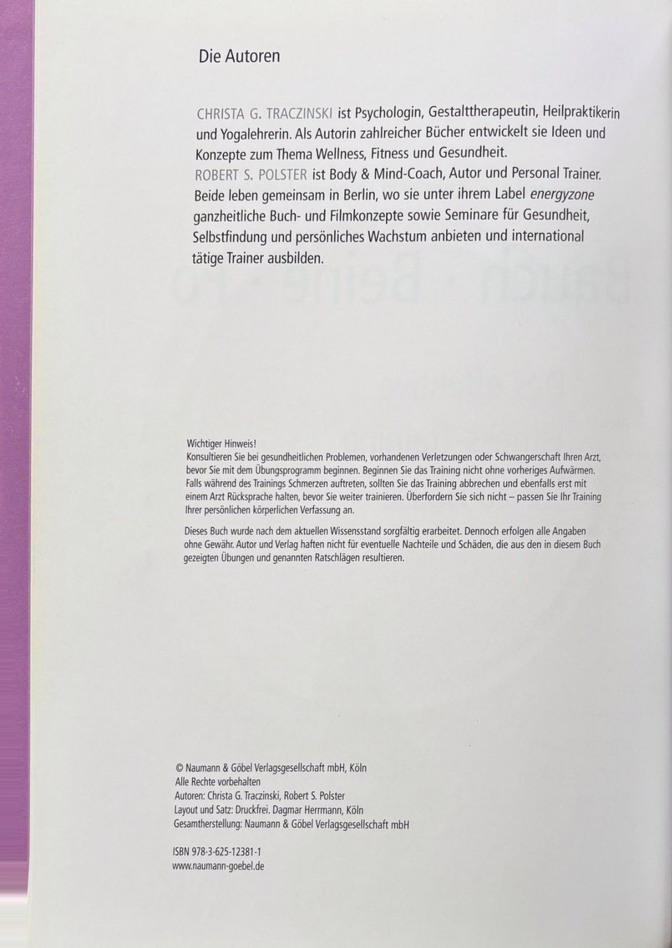 Libri: Bauch Beine Po – Nuovo (secondo la descrizione) da Sarnen venduto da Livres 2