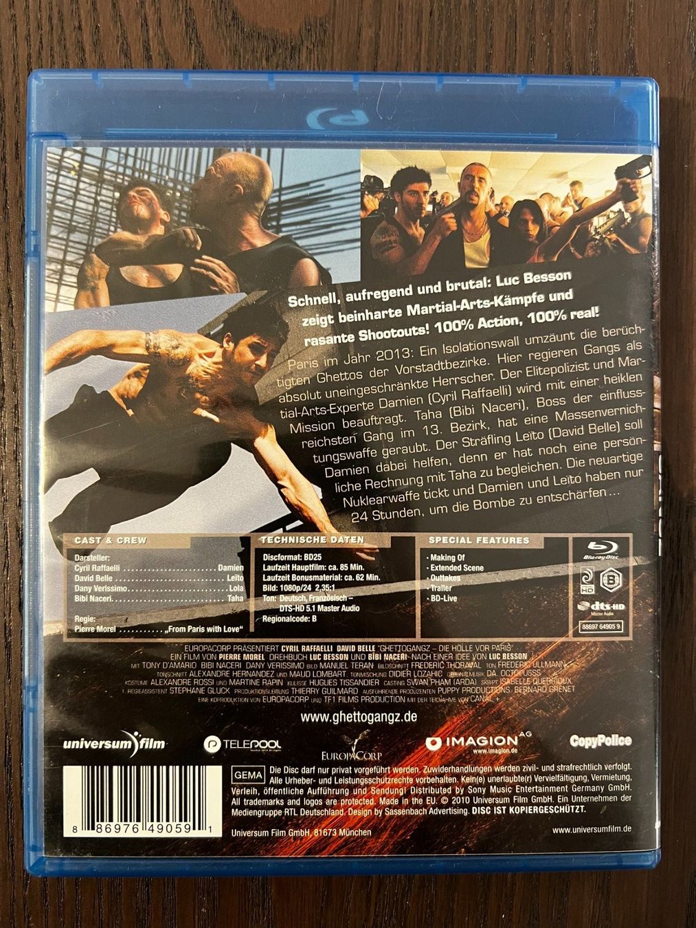Tutti i DVDs: Ghetto Gangz – Usato da Zürich venduto da Blu-ray_ZH 1