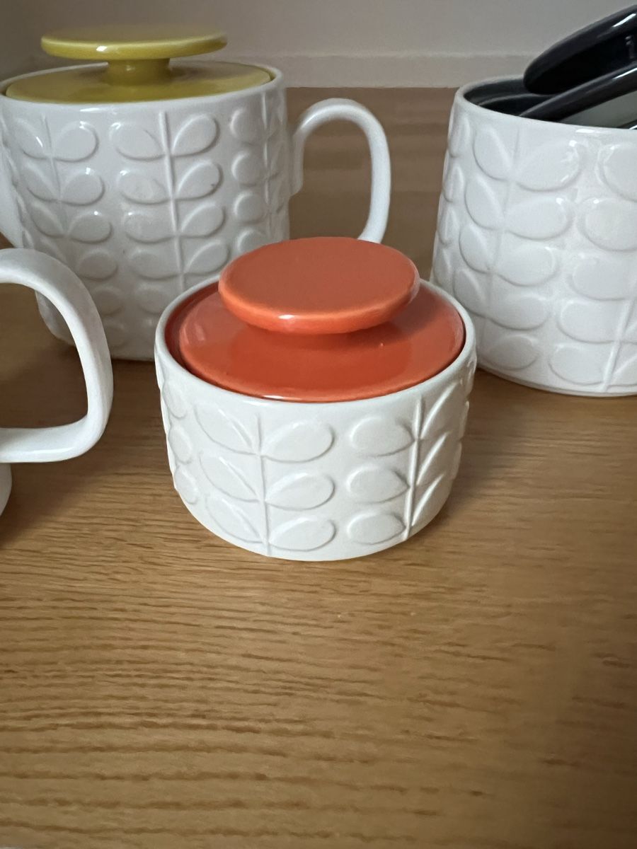 Set di piatti: Orla Kiely Kaffee/ Tee-Set, 4 Teile – Nuovo (secondo la descrizione) da staefa venduto da bea_jzk2 3