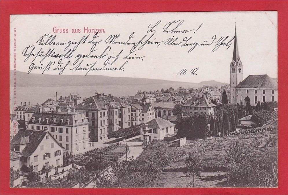 Cartes postales: HORGEN 1901 – D'occasion à Grüningen par Kartenlaube