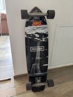 Longboard Madrid schwarz gebrauchter Zustand