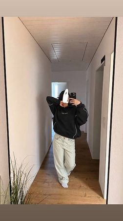 Teveo Hoodie Black Grösse M