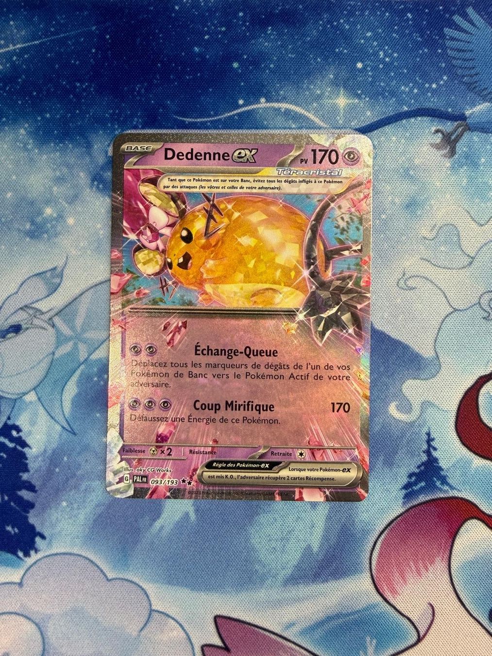 Pokémon Carte collezionabili: Dedenne EX - PAL 093 FR – Nuovo (secondo la descrizione) da Courgenay venduto da ScamBoxOff